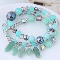 Moda Nueva Pulsera De Mujer De Múltiples Capas De Piedra Triturada sku image 1