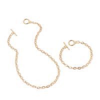 Simple Fashion Style New Chain Necklace Bracelet main image 6