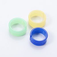 Simple Style Fashion Acrylic Resin Retro Ring Set main image 4