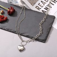 New Fashion Style Letter Pendant Exaggerated Chain Necklace main image 3