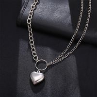 New Fashion Style Letter Pendant Exaggerated Chain Necklace main image 4