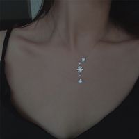 Korean Version Simple Star Pendant Necklace main image 1