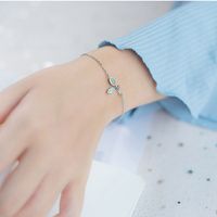 Korean Fashion New Style Lucky Leaf Decor Necklace main image 4