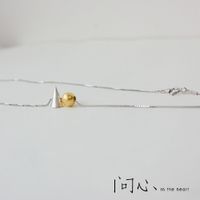 Collar Con Colgante De Geometría Chapado En Oro De Moda Coreana main image 4