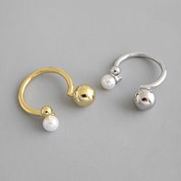 Fashion S925 Sterling Silver Round Bead Ring Wholesale main image 6