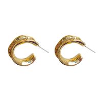 Korean Irregular Twisted Earrings Wholesale main image 6