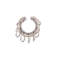 Fashion Single Multi-ring Alloy Mini Ear Clip sku image 3