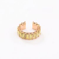 Wholesale Jewelry Lady Geometric Alloy Artificial Gemstones Earrings sku image 7