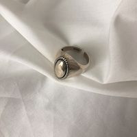 Wholesale Simple 925 Sterling Silver Geometric Open Ring sku image 2