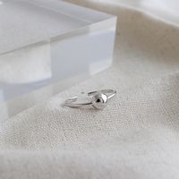 Fashion S925 Sterling Silver Round Bead Ring Wholesale sku image 2