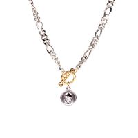 Virgin Mary Series Figaro Pendant Style Bracelet Necklace Set sku image 10