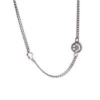S925 Silver Smiley Face Simple Fashion Necklace main image 6
