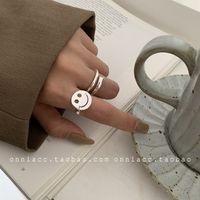 S925 Sterling Silver Double Layer Open Ring main image 3