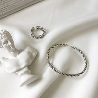 Simple Handmade Twist Woven Bracelet Wholesale main image 5