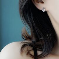 Fashion Diamonds Butterfly Mini Earrings main image 5