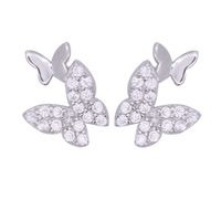 Fashion Diamonds Butterfly Mini Earrings main image 6