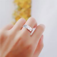 Korean Scale 925 Sterling Silver Opening Ring main image 5