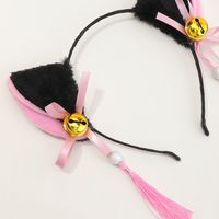 Korean Style Cute Cat Ears Tassel All-match Headband main image 5