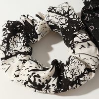 New Fashion Style Korean Floral Fabric Printing Hair Scrunchies Set main image 11