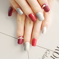 24 Morceaux D&#39;ongles Finis Faux Ongles main image 27