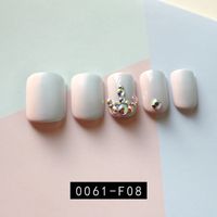 24 Morceaux D&#39;ongles Finis Faux Ongles main image 34