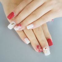 24 Morceaux D&#39;ongles Finis Faux Ongles main image 44