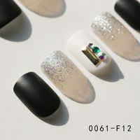 24 Morceaux D&#39;ongles Finis Faux Ongles main image 51