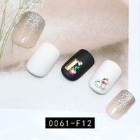 24 Morceaux D&#39;ongles Finis Faux Ongles main image 52