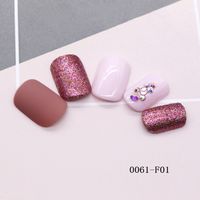 24 Morceaux D&#39;ongles Finis Faux Ongles sku image 1
