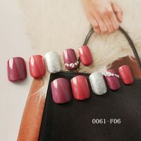 24 Morceaux D&#39;ongles Finis Faux Ongles sku image 5