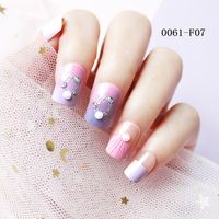 24 Morceaux D&#39;ongles Finis Faux Ongles sku image 6