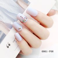 24 Morceaux D&#39;ongles Finis Faux Ongles sku image 7