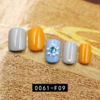 24 Morceaux D&#39;ongles Finis Faux Ongles sku image 8