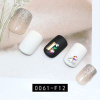 24 Morceaux D&#39;ongles Finis Faux Ongles sku image 11