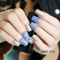 24 Morceaux D&#39;ongles Finis Faux Ongles sku image 13