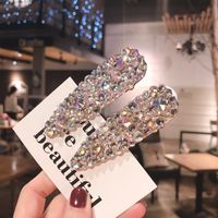 Korean Style Metal Flash Rhinestone Hairpin main image 2