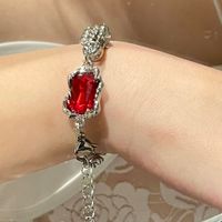 Fashion Geometric Ruby Alloy Bracelet Wholesale main image 2