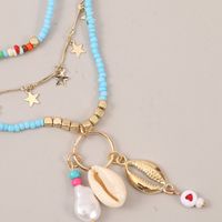 Bohemian Simple Handmade Multi-layer Woven Rice Bead Necklace main image 5