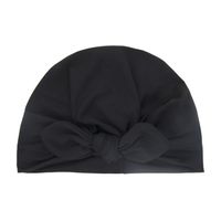 Fashion Solid Color Knotted Rabbit Ear Baby Hat sku image 1