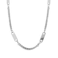 Fashion New Style Steel Trendy Simple Necklace main image 2