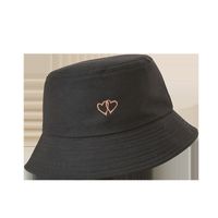 New Korean Fashion Simple Style Love Wide-brimmed Sunshade Fisherman Hat main image 6