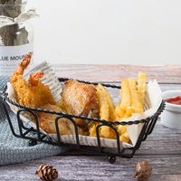 Fashion Snack French Fries Fried Chicken Iron Basket main image 1