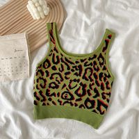 Women's Camisole Tank Tops Sexy Leopard main image 4