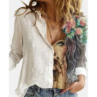 Blouses Chinoiserie Flower sku image 4