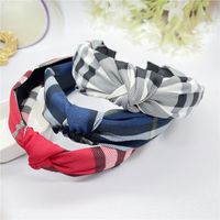 Fashion New Style Cross Knots Large Squares Sweet Hairpins main image 1