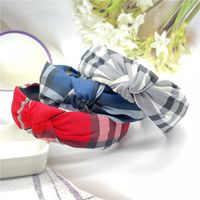 Fashion New Style Cross Knots Large Squares Sweet Hairpins main image 5