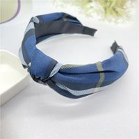 Fashion New Style Cross Knots Large Squares Sweet Hairpins sku image 1