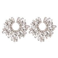 Boucles D&#39;oreilles Élégantes En Diamant De Mode Coréenne sku image 4