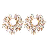Korean Fashion Diamond Elegant Earrings sku image 8