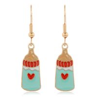 Korean Creative New Alloy Dripping Fruits Earrings sku image 7